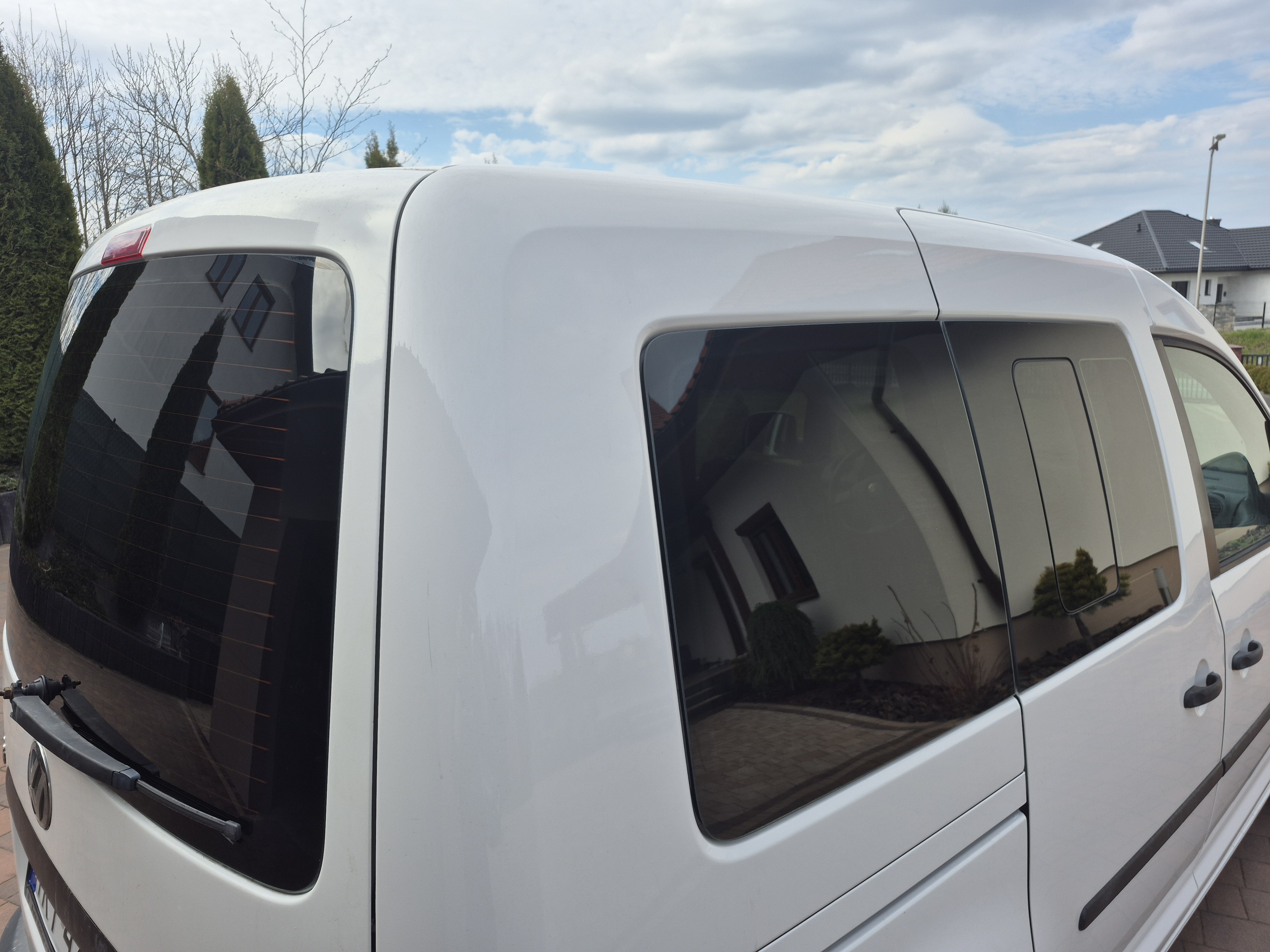 VW Caddy przyciemnianie szyb Łagów Raków